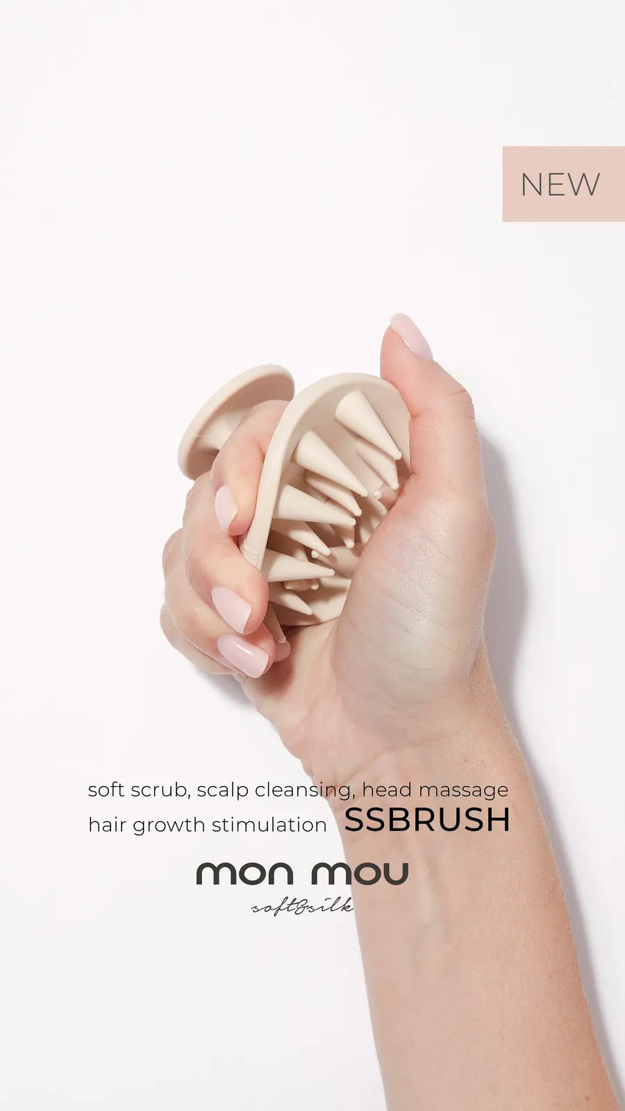 MON MOU Soft Scrub Brush
