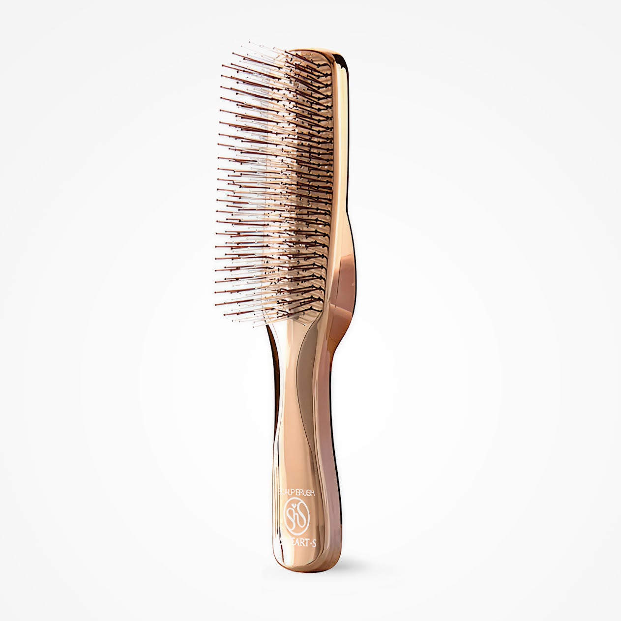 S-HEART-S Scalp Brush World Premium Long Pink Gold