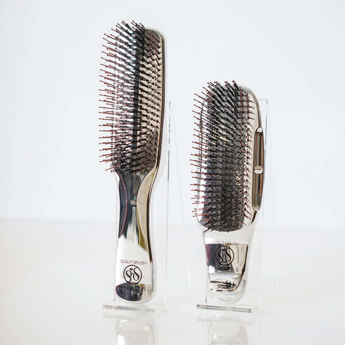 S-HEART-S Scalp Brush World Premium Long Gold