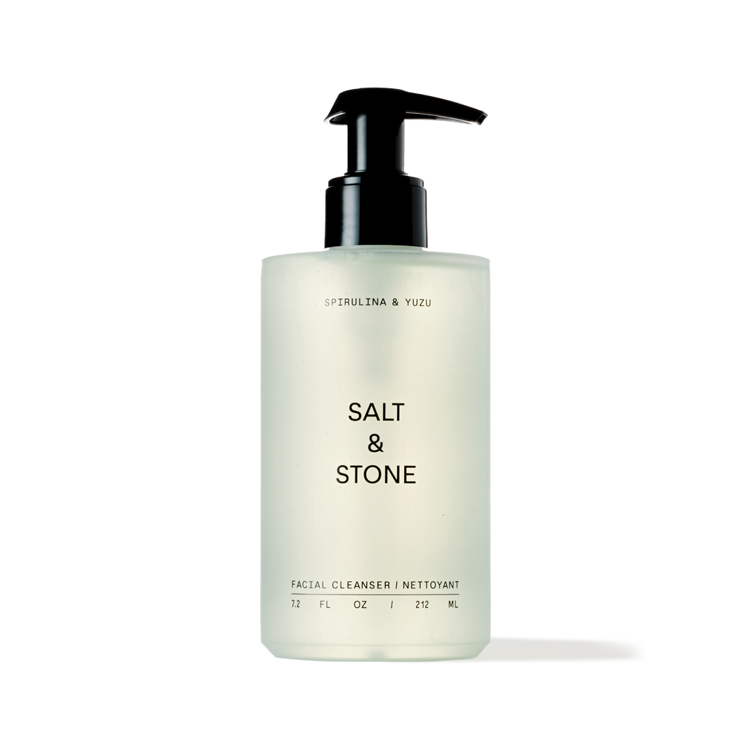 Salt & Stone Spirulina & Yuzu Facial Cleanser