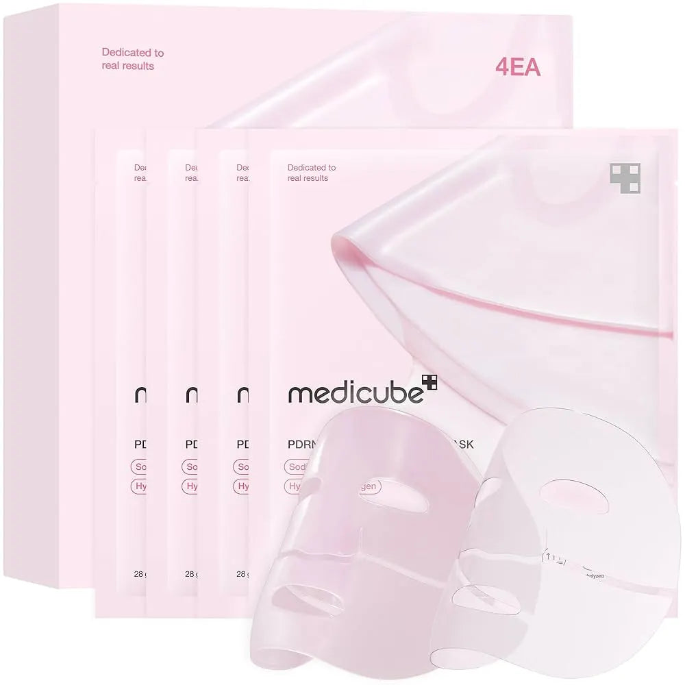 Medicube Pdrn Pink Collagen Gel Mask X4 Set