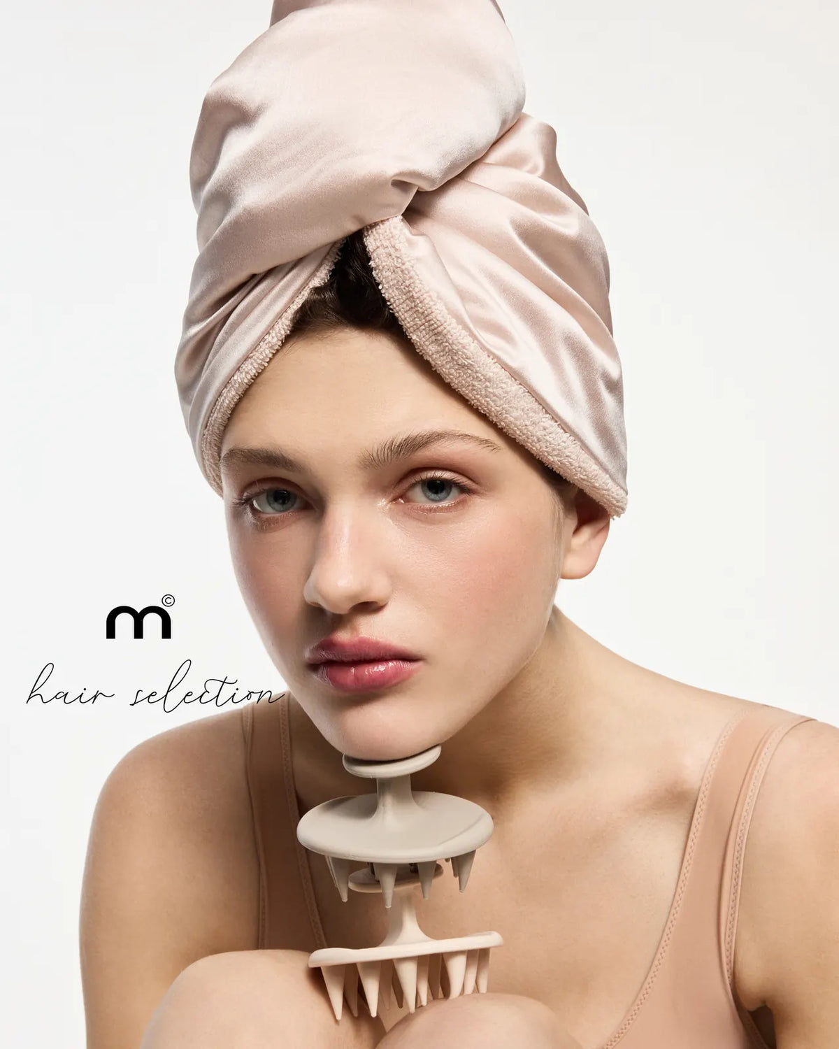 MON MOU Soft Silk Turban