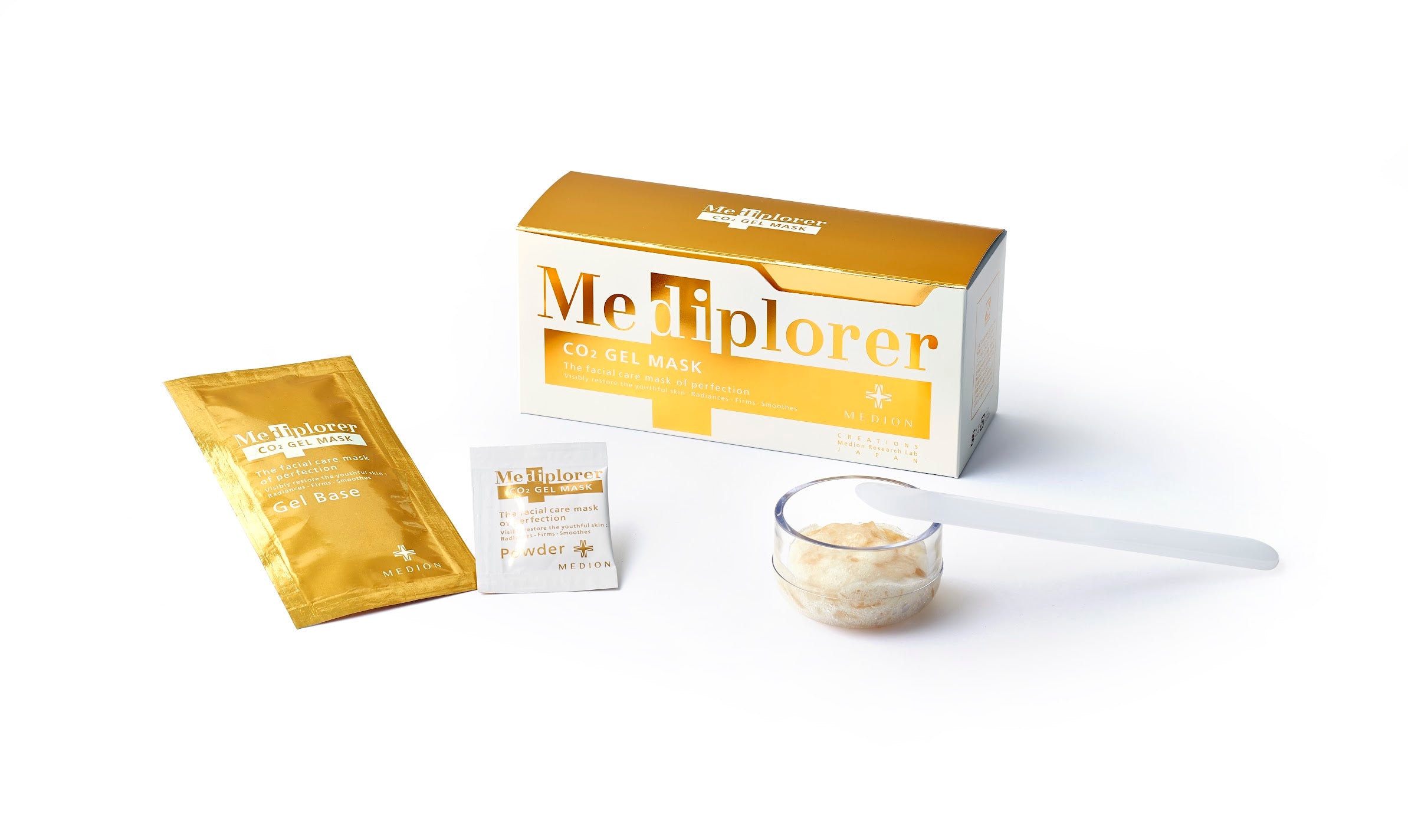 Mediplorer CO2 gel mask (6 sets) - Koop online in Nederland | Aiya